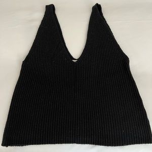 Black Knit Tank